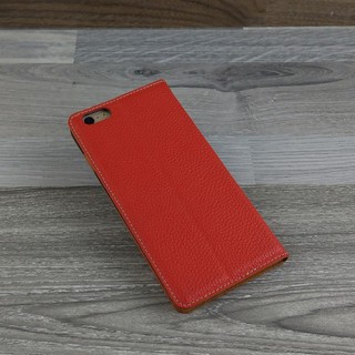 Bao Da IPHONE 7 Plus / 8 Plus Da Bò Thật Màu Đỏ