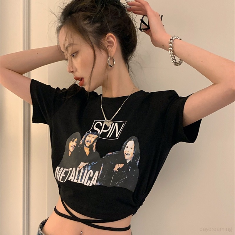 Áo Thun Nữ Ngắn Tay Hở Vai Thời Trang Hàn Quốc