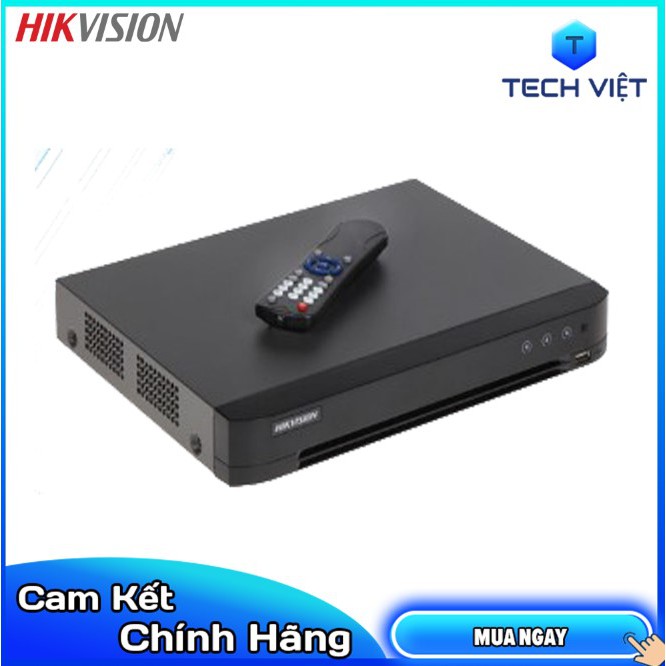 [HÀNG CHÍNH HÃNG] Đầu ghi 8 kênh Hikvision DS - 7208HQHI-K1 HDTVI H.265+