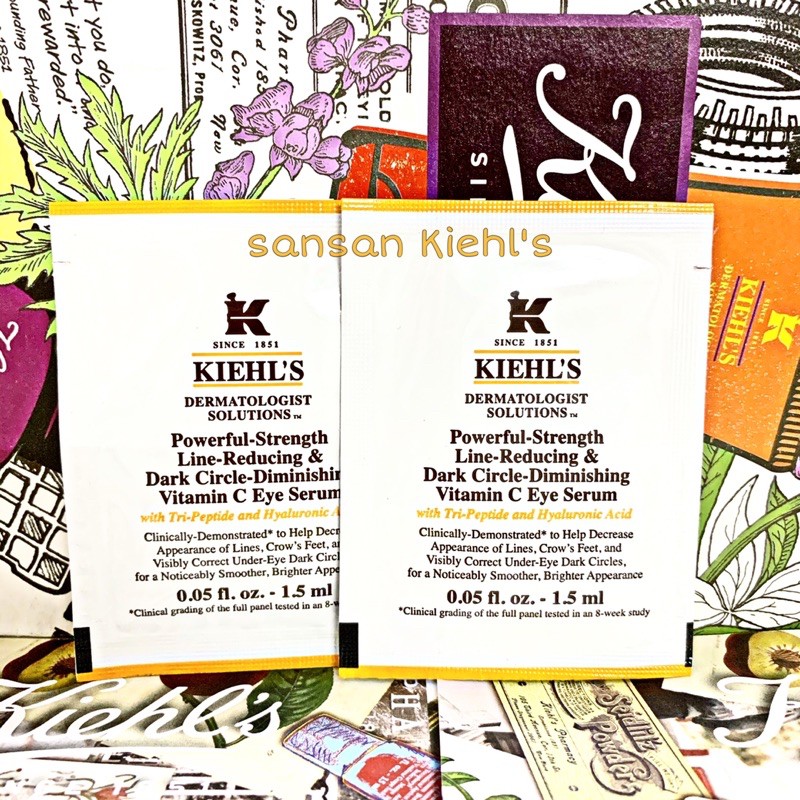 Dưỡng chất Vitamin C làm sáng quầng thâm mắt Kiehl’s minisize