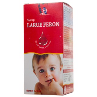 Hộp Siro Larue Feron Bồi Bổ Thiếu Sắt, Khoáng Chất 120ml