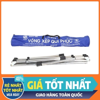 [Võng xếp inox Qui Phúc]VÕNG XẾP❤️ DONA QUI PHÚC CAO CẤP CHẮC CHẮN❤️☑️PHI 32