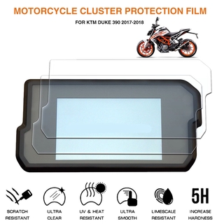 Thích hợp KTM Duke 390 2017-2018 phim cụ công tơ mét xe máy phim bảo vệ màn hình phim panel cào