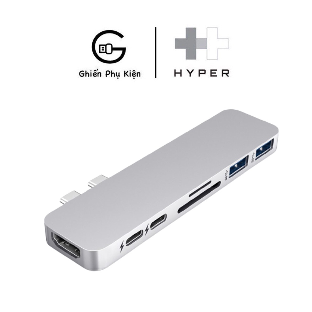 Cổng Chuyển HyperDrive USA 8-IN-2 USB-C Hub For Macbook - GN28D