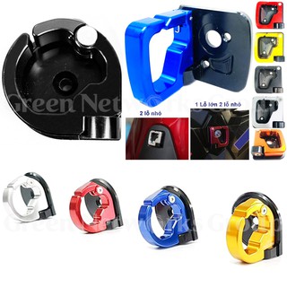 Móc treo xe máy CNC cao cấp dành cho xe SH Vario Click LEAD 125 và 1 số dòng xe khác GreenNetworks