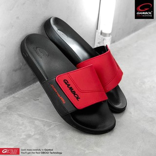 Dép Nam & Nữ Quai Ngang Gambol 43106 - Màu đỏ