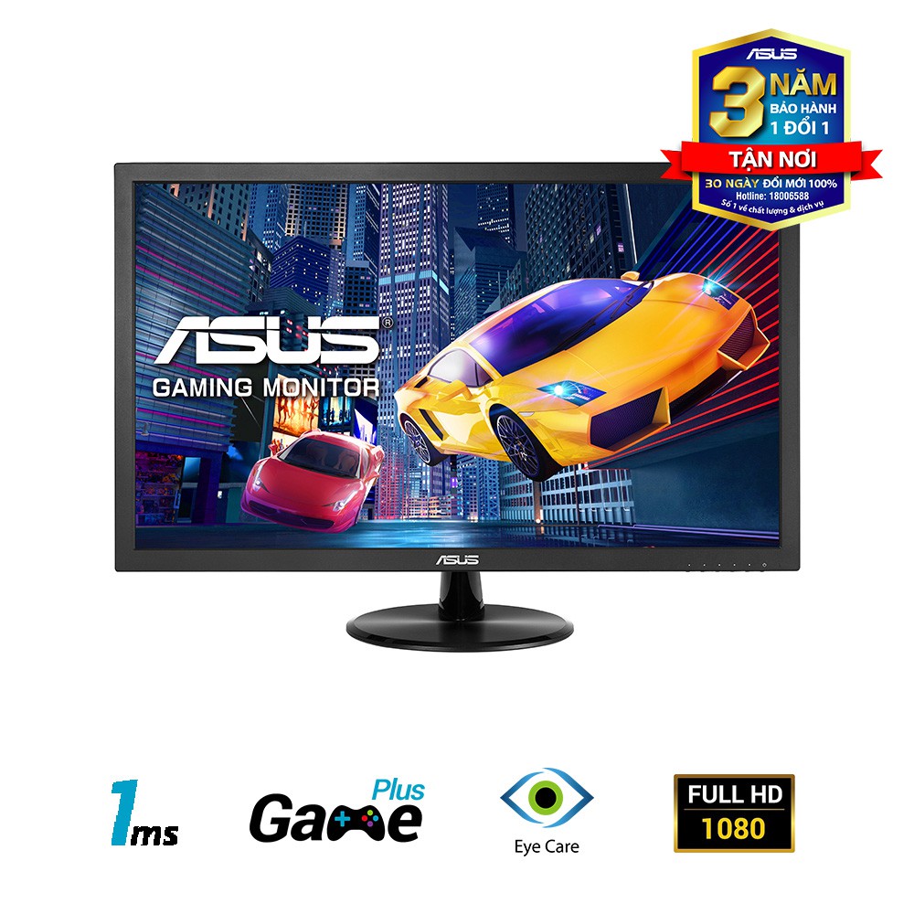 Màn Hình Máy Tính Asus VP228HE 21.5 inch FHD Tích Hợp Loa Hàng Chính Hãng