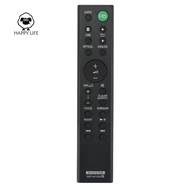 Điều Khiển Từ Xa Rmt-Ah103U Cho Sony Sound Bar Ht-Ct80 Sa-Ct80 Htct80 Sact80 Ss-Wct80 Rmtah103U