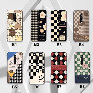 ỐP  lưng điện thoại XIAOMI REDME K20/MI9T / K30 / K30 PRO bộ hình caro TRẺ TRUNG, PHONG CÁCH.