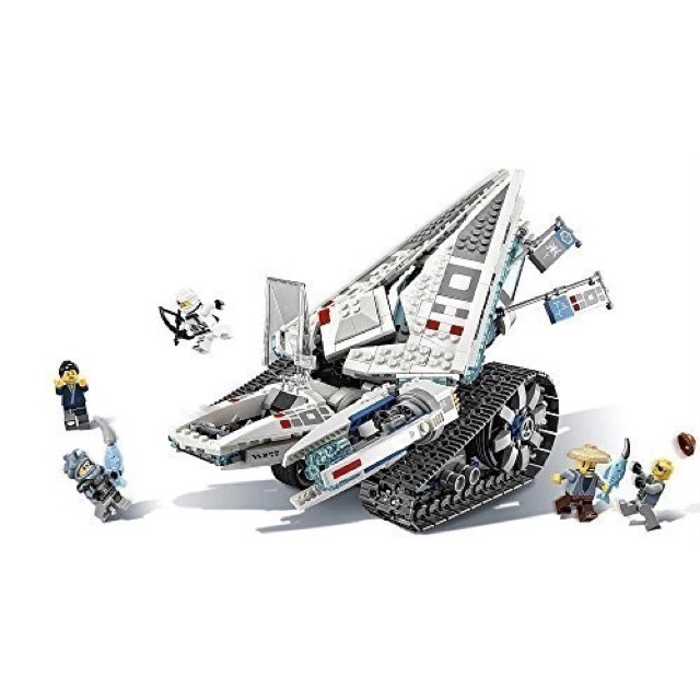 [CÓ HÀNG] Lego UNIK BRICK 70616 Ice Tank Bộ lắp ghép xe tăng băng giá trong Ninjago chính hãng (như hình).