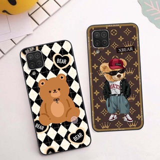 Ốp lưng Samsung A12 / M12 in hình bear bick, gấu siêu đẹp dễ thương cute