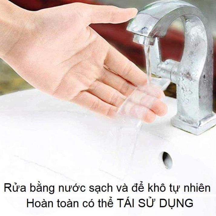 [Hàng Cao Cấp] (Loại dày) Băng keo 2 mặt đa năng siêu dính chắc 2 bản 3m silicon trong suốt dán hai tường