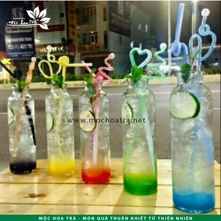 CHAI THỦY TINH NÚT BẦN - 350 ML
