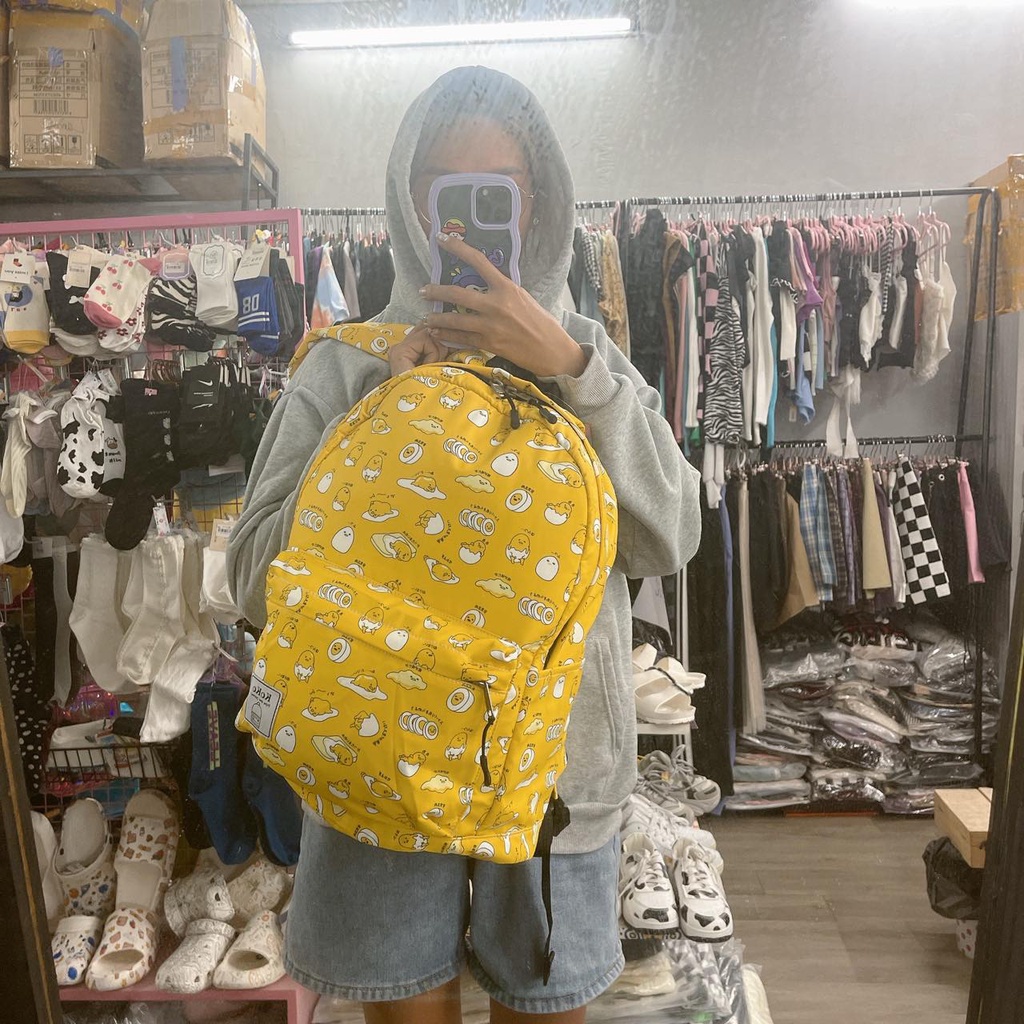 Balo hoạt hình vải dù polyster nhỏ lớn cao cấp Thái Lan