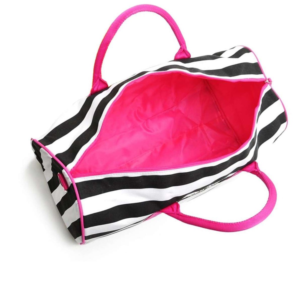 Túi Xách Victoria 'S SECRET Họa Tiết Sọc Thời Trang