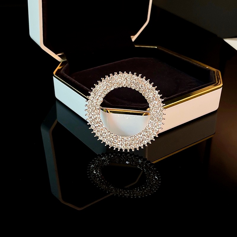 Ghim CàI ÁO HìNh Hoa ĐíNh Kim Cương Giả Dễ Thương Cho Nữ