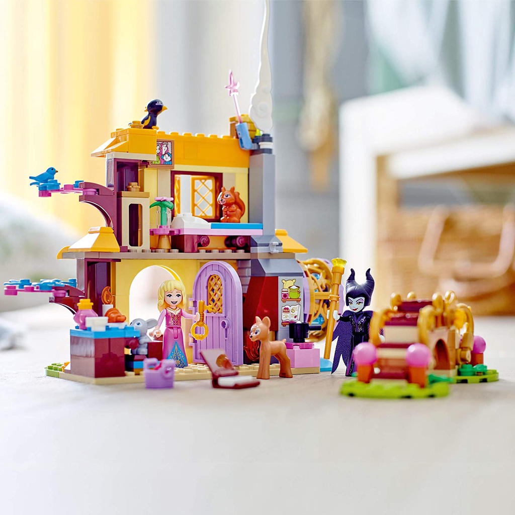 Đồ chơi LEGO Disney - Ngôi nhà trong rừng của Aurora mã 43188 gồm 300 chi tiết