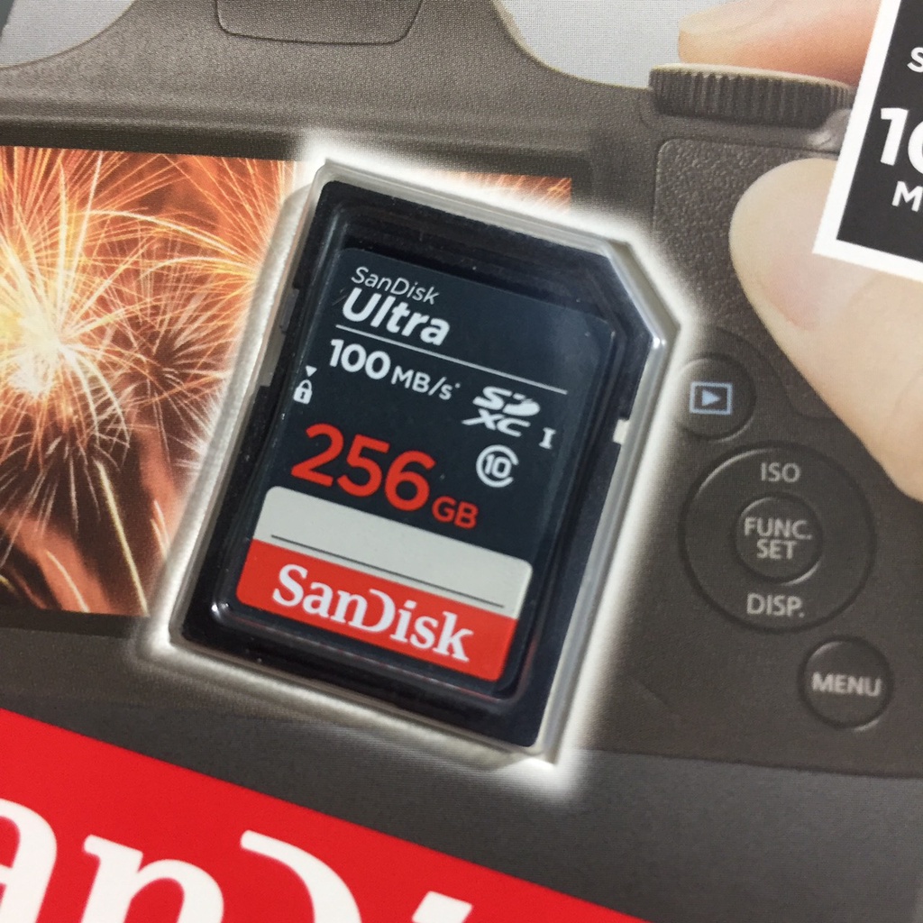 Thẻ nhớ SD SanDisk 256GB