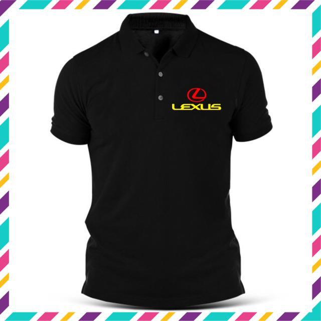 SALE- Áo lexus [ vải poly cá sấu ] áo thun xe luxus