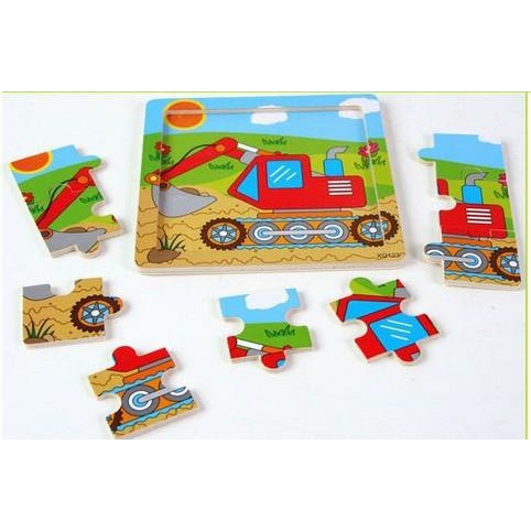 Puzzle ghép hình gỗ 9 miếng /9 MẢNH