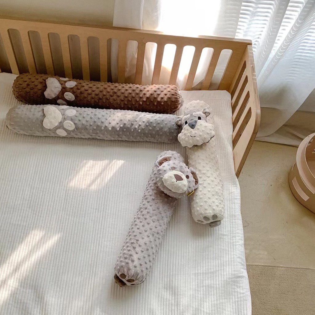 Gối ôm cho bé, có thể làm tựa cổ 2 trong 1, Chất liệu cotton đậu lành an toàn cho sức khỏe SHOP VŨ THỊ THƠM