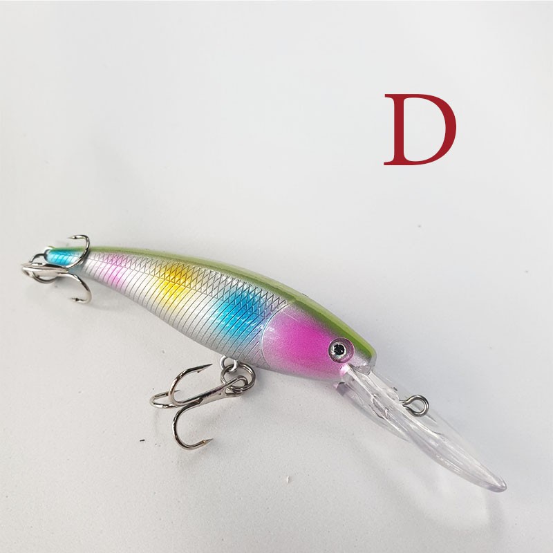 Mồi câu lure cá giả 9cm 7g mồi lure cá lóc, nhiều màu sắc,mua 5 con tặng hộp đựng M11