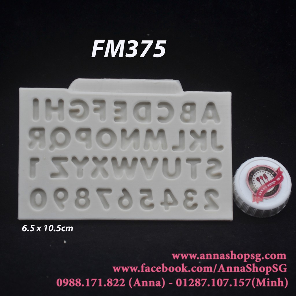 KHUÔN CHỮ VÀ SỐ MINI FM375