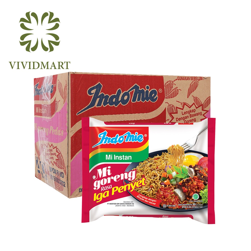 [Toàn quốc]MÌ XÀO KHÔ INDOMIE MÌ GORENG VỊ ĐẶC BIỆT / SƯỜN / CAY NỒNG / BÒ CAY -THÙNG40GÓI- INDOFOOD INDONESIA(Indo mie) | BigBuy360 - bigbuy360.vn