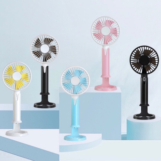 🔊[THANH LÝ - XẢ HÀNG 50 CHIẾC ] ❣️Quạt Mini FAN❣️ 5 CÁNH - 3 TỐC ĐỘ GIÓ - PIN TRÂU ❣️| CÓ THẺ BH