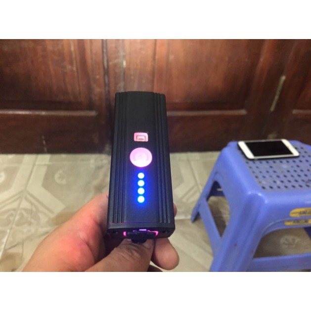 Phụ kiện xe đạp thể thao - Đèn xe đạp kết hợp còi HJ 062