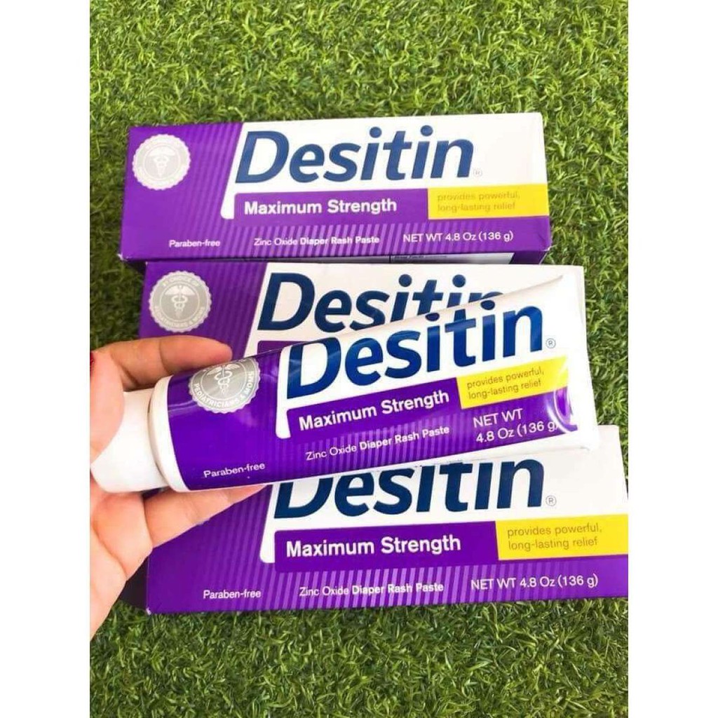 Kem chống hăm Desitin Daily Maximum Strength 113 gram (Màu tím)