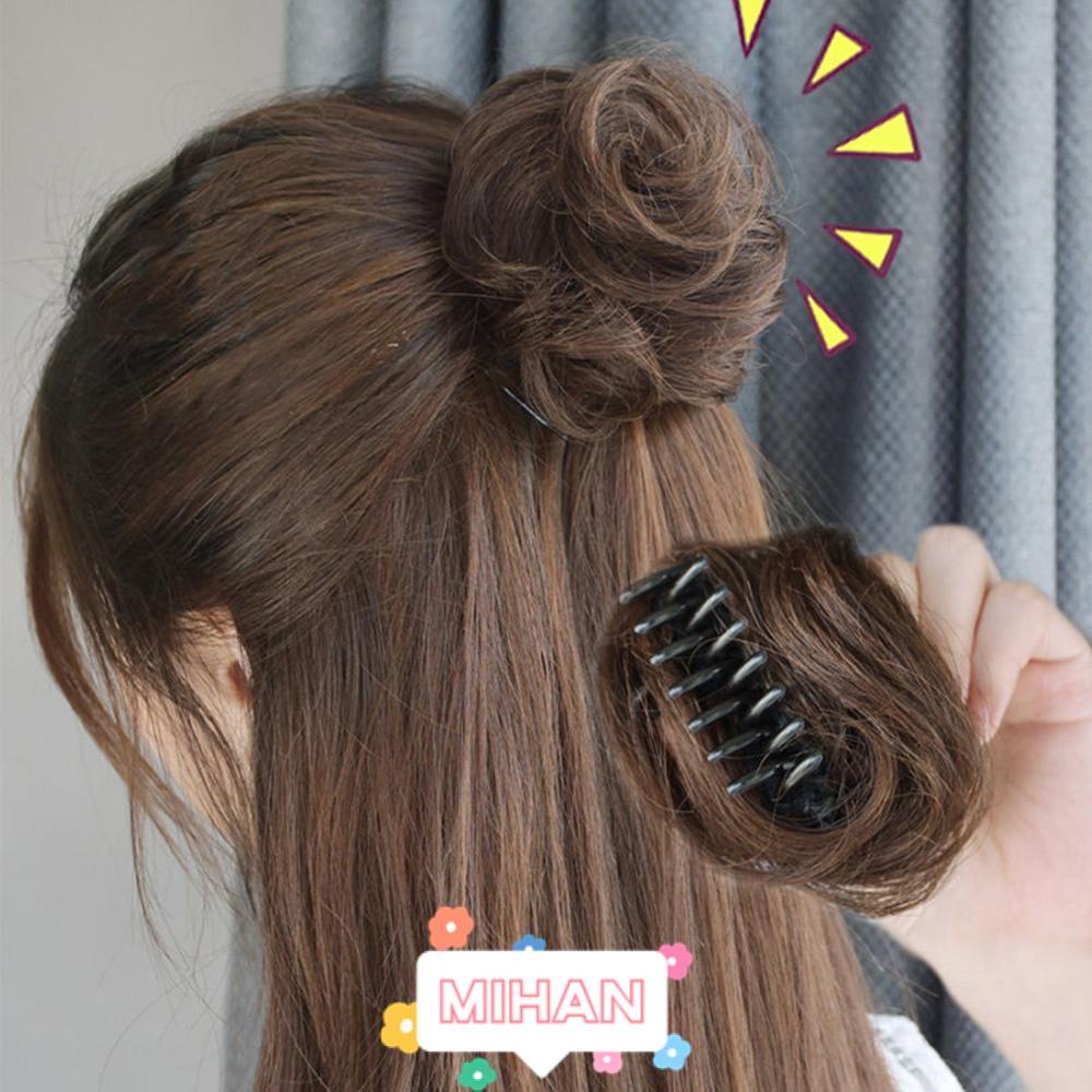 Búi Tóc Giả Có Gắn Búi Tóc Giả Xinh Xắn MIHAN1