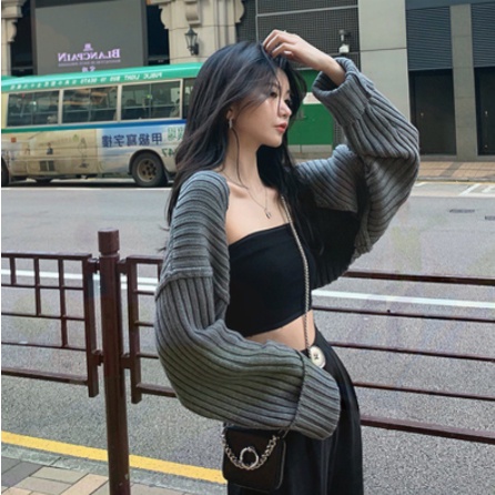 Áo Khoác Cardigan Tay Dài Thời Trang Quyến Rũ Cho Nữ
