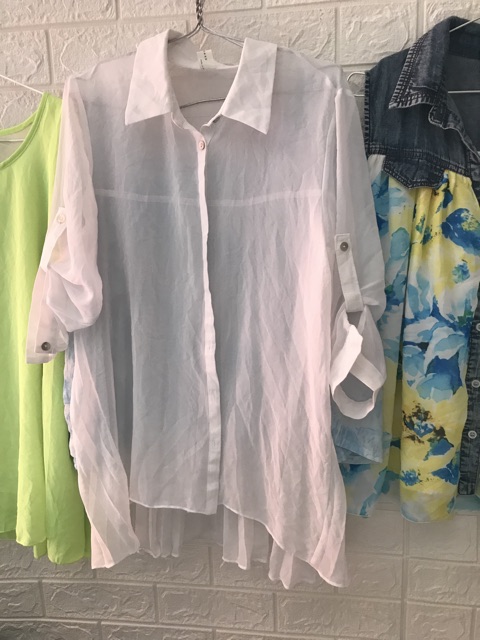 Áo sơ mi voan kiểu Nhật hàn