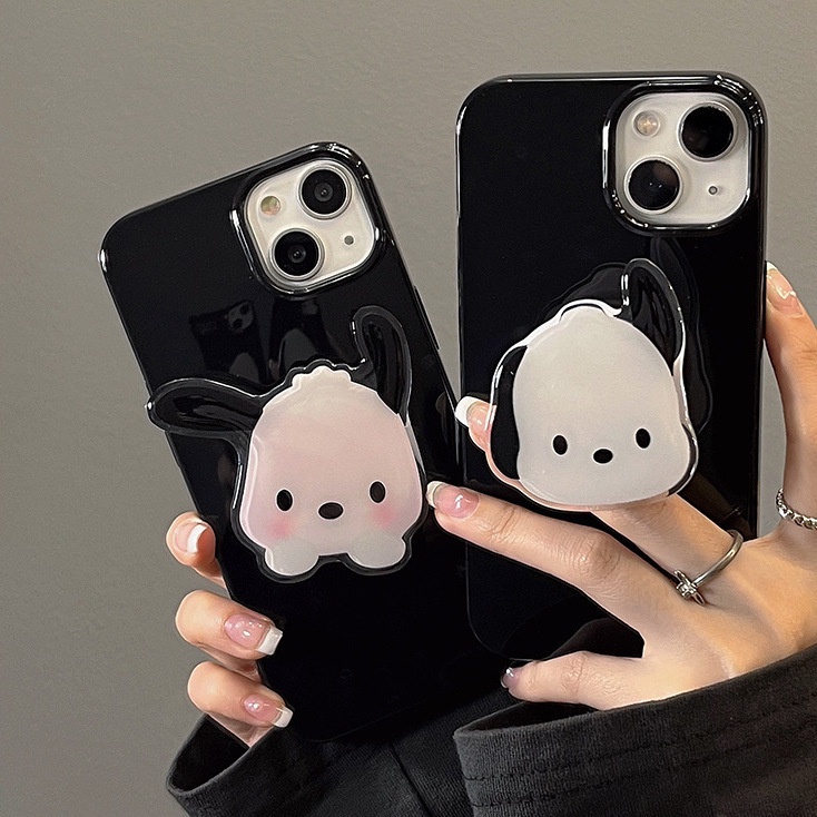 Giá Đỡ Điện Thoại Hình Chú Chó Sanrio Pacha Hoạt Hình Có Thể Thu Gọn Tiện Dụng