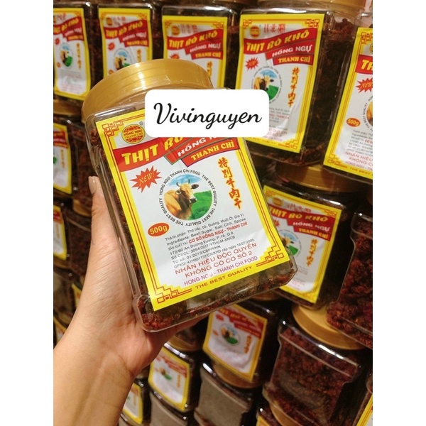 khô bò rim mật ông 250gam