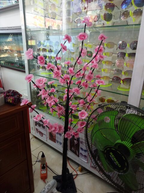 Cây  đào,  mai trang trí tết # cây đào  đèn led