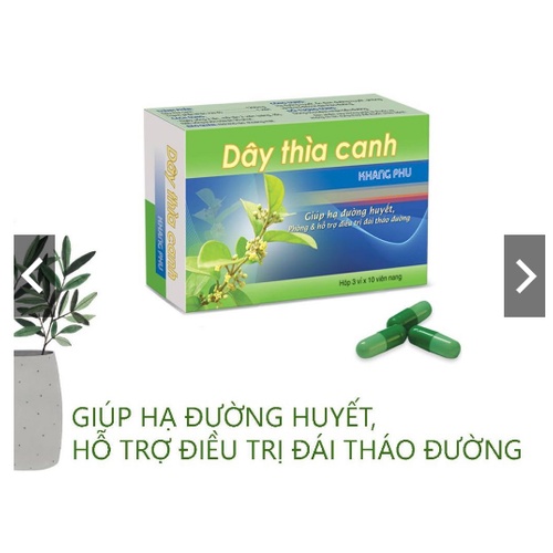 Viên Thìa Canh Khang Phú - Hỗ Trợ Hạ Đường Huyết Hiệu Quả - Hộp 30-60 viên