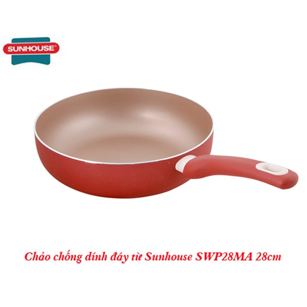 Chảo chống dính đa năng đáy từ SUNHOUSE SWP28MA 28cm siêu dày