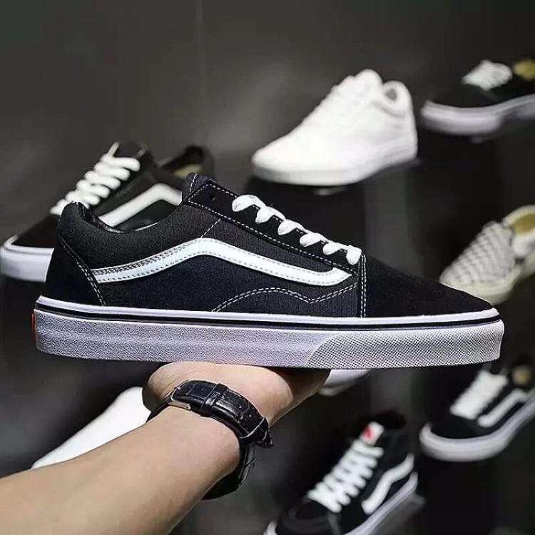 Giày Sneaker Vans Old Skool Đen Full Size Nam Nữ