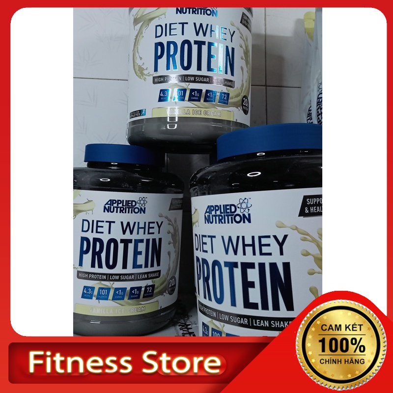 Diet Whey Protein  - Applied Nutrition Sữa Tăng Cơ Giảm Mỡ Giảm Cân Chứa L-Carnitine Tập Gym
