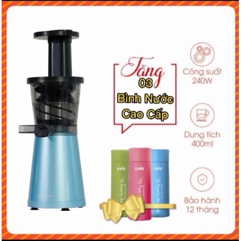 Máy ép chậm mini Kalite KL530 KL550 - tặng 3 bình nước