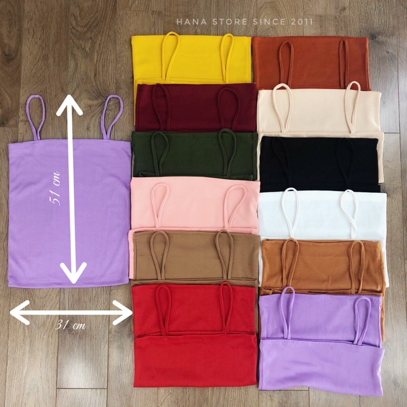 Áo 2 dây trơn đủ màu freesize siêu xinh | BigBuy360 - bigbuy360.vn