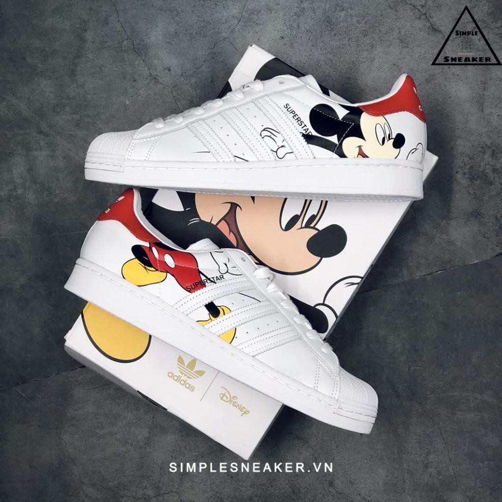 [Hạ Giá] Giày Adidas Superstar Chính Hãng 🔴FREESHIP🔴 Adidas Mickey Mouse - Giày Adidas Superstar Mickey Chuẩn Auth