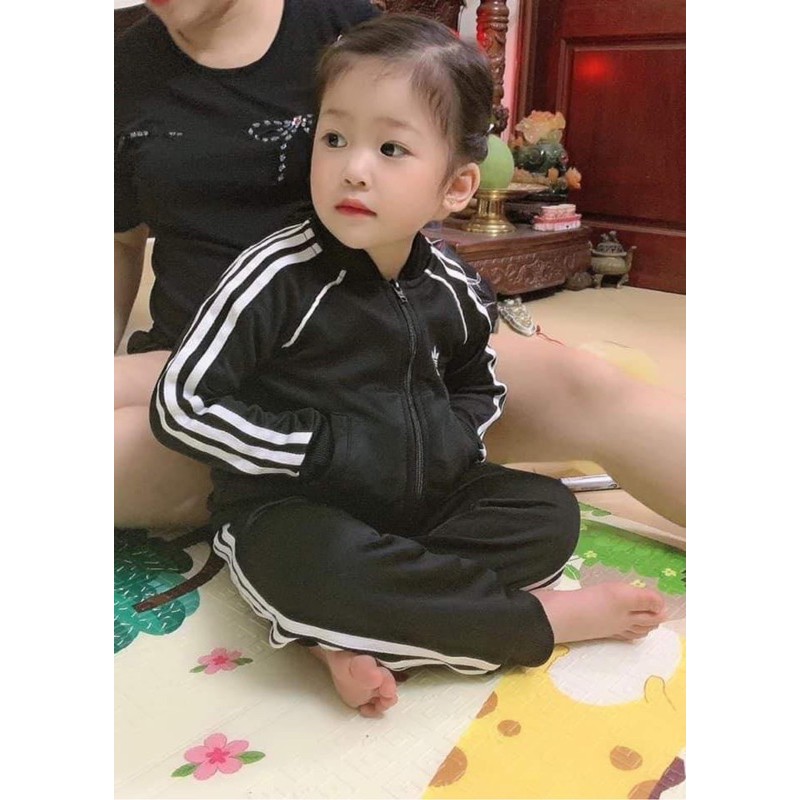 (HÀNG XUẤT XỊN) Bộ das SST KID SUPERSTAR SUIT cho bé, Made in cambodia a Full tem tag code Size:(10-24kg;18m-4t)