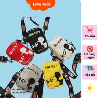 TÚI MICKEY HÌNH CHỮ NHẬT DÁNG ĐỨNG CHO BÉ - TB019Mickey506