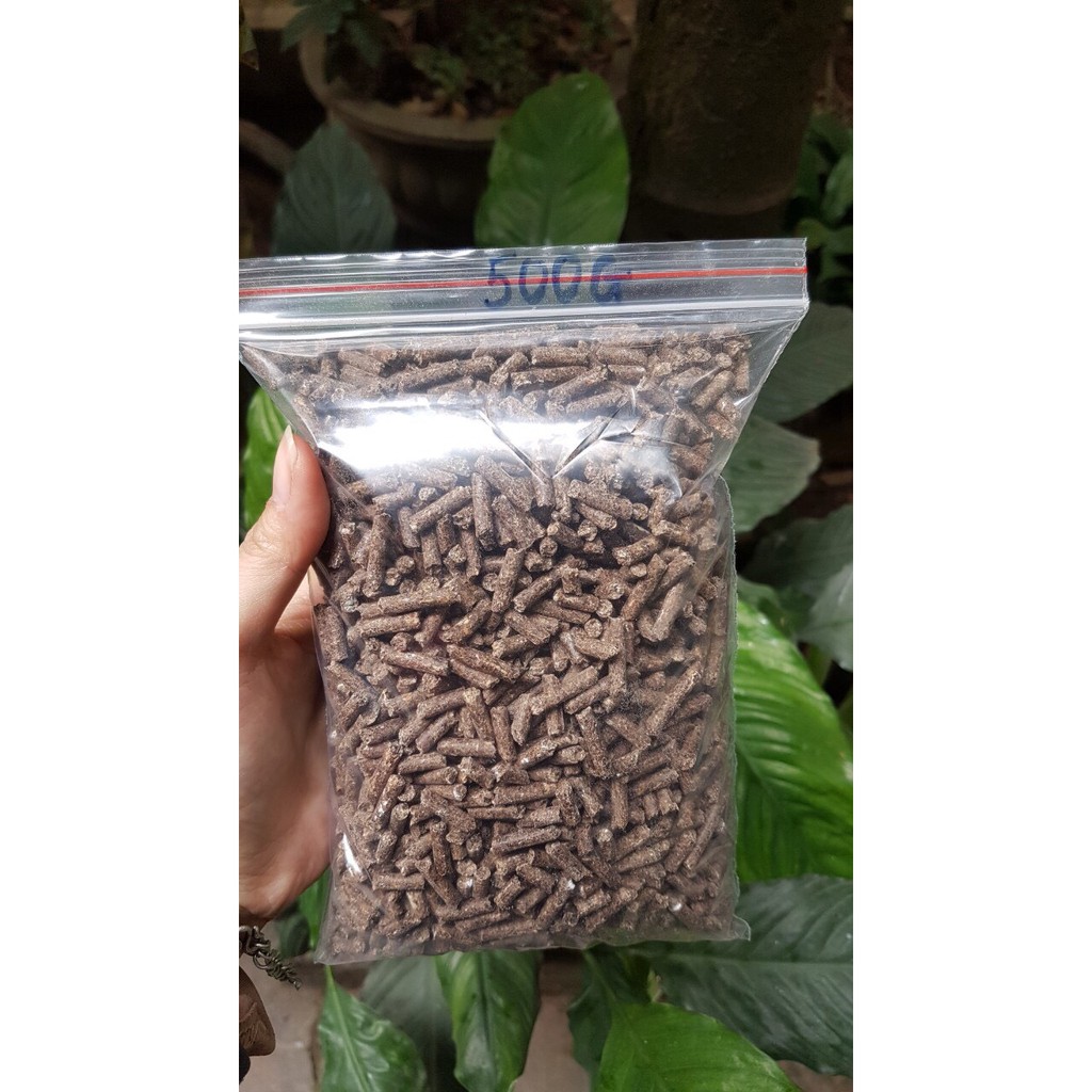 100g Phân đỗ tương dạng viên Đài Loan cho lan, cây cảnh, bonsai an toàn cho người sử dụng