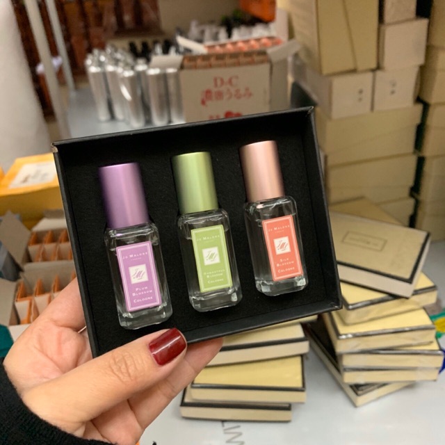SET NƯỚC HOA JO MALONE 3 CHAI