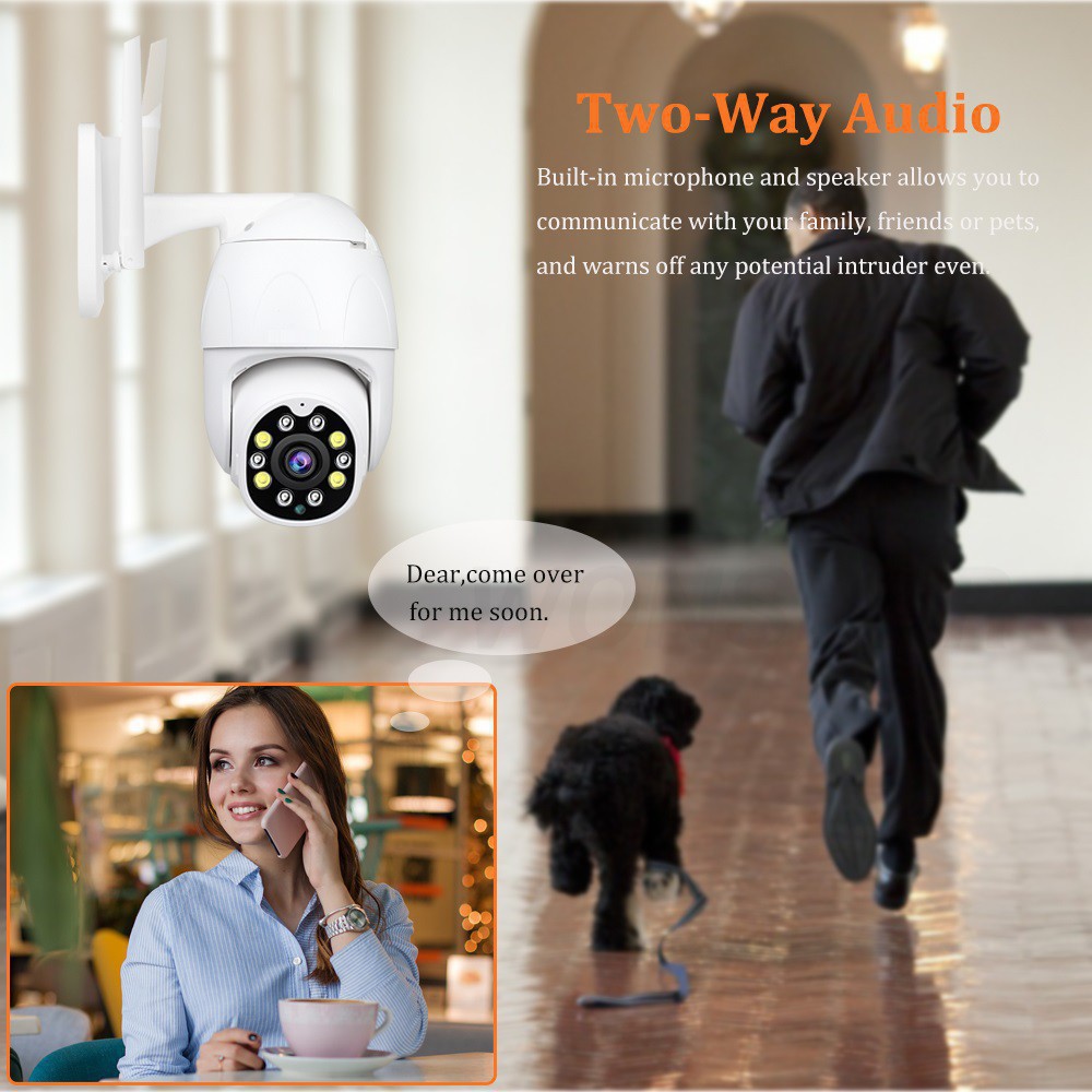 CAMERA WIFI NGOÀI TRỜI YOOSEE PTZ XOAY 360 ĐỘ | 30003