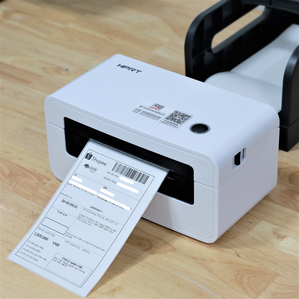 Giấy In Nhiệt A7 khổ 75x100 In Tem Đơn Phiếu Vận Chuyển Sàn TMĐT, Giấy In Đơn Hàng (Tệp 500 Tờ)